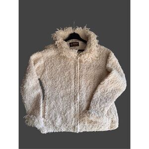 Ishka Artesians 100% Wool Cardigan One Size PTP 21”